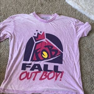 fall out boy band t-shirt